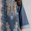 3 Piece - Digital Printed Embroidered Suit - 42601710