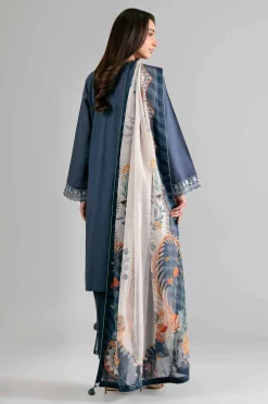 3 Piece - Digital Printed Embroidered Suit - 42601710