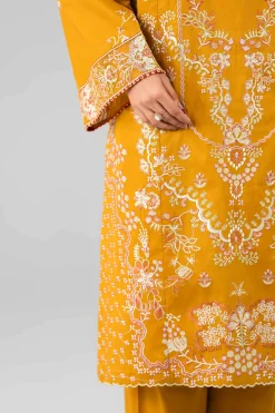 3 Piece - Digital Printed Embroidered Suit - 42601774