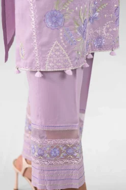 3 Piece - Digital Printed Embroidered Suit - 42601775