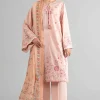 3 Piece - Digital Printed Embroidered Suit - 42601713