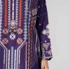 3 Piece - Digital Printed Embroidered Suit - 42601772