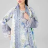 3 Piece - Digital Printed Embroidered Suit - 42601802