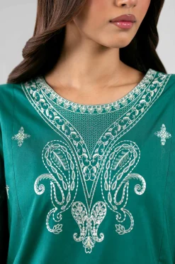 3 Piece - Digital Printed Embroidered Suit - 42601778