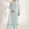 3 Piece - Digital Printed Jacquard Suit - 42502119