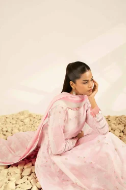 3 Piece - Digital Printed Jacquard Suit - 42502116