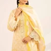 3 Piece - Digital Printed Jacquard Suit - 42502121