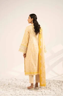 3 Piece - Digital Printed Jacquard Suit - 42502121