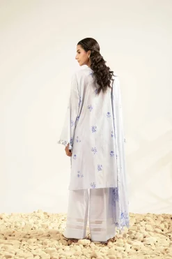 3 Piece - Digital Printed Jacquard Suit - 42502122