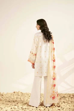 3 Piece - Digital Printed Jacquard Suit - 42502117