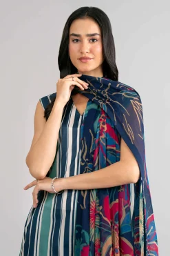 3 Piece - Digital Printed Suit - 42601765