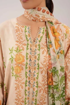3 Piece - Digital Printed Suit - 42601157