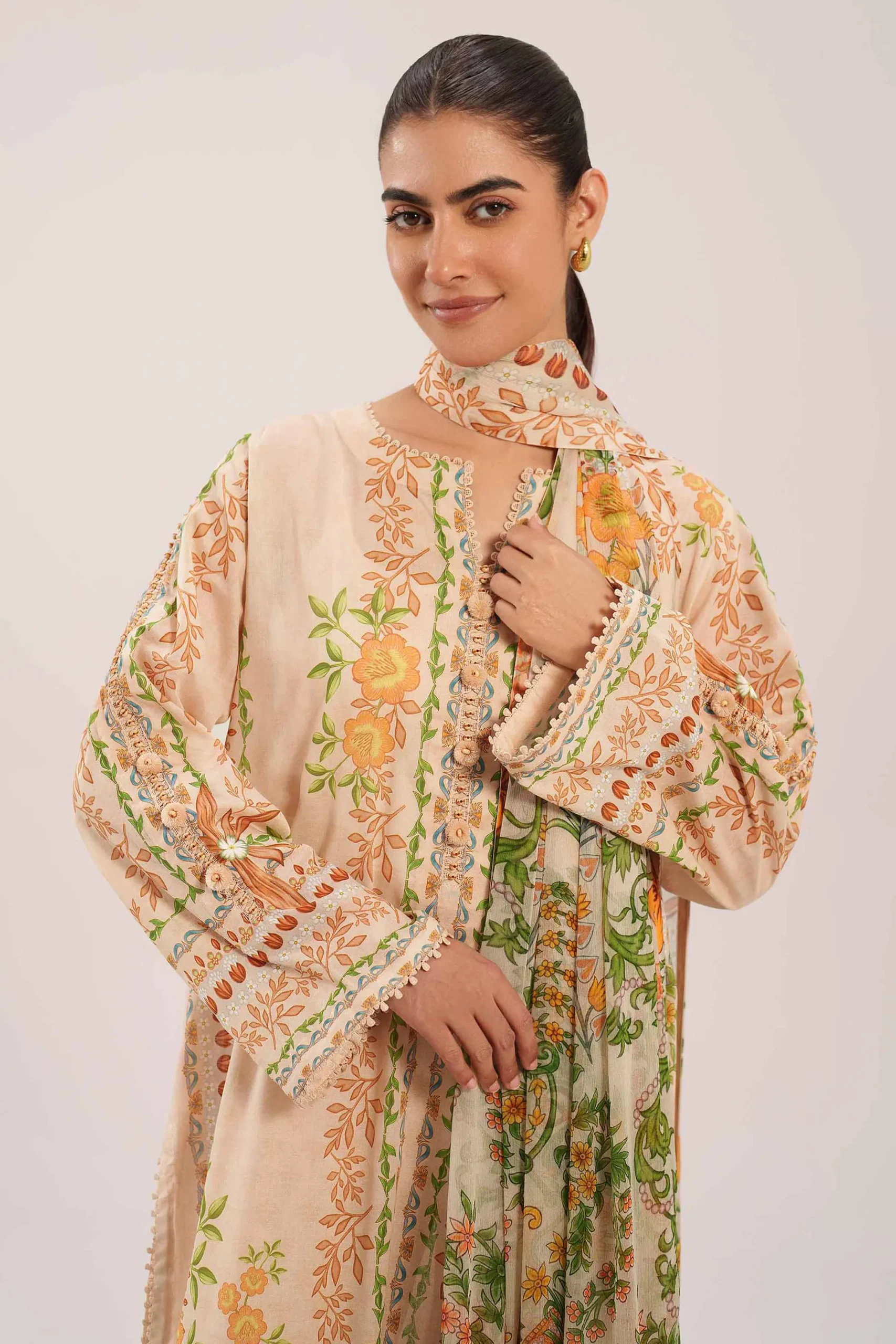 3 Piece - Digital Printed Suit - 42601157
