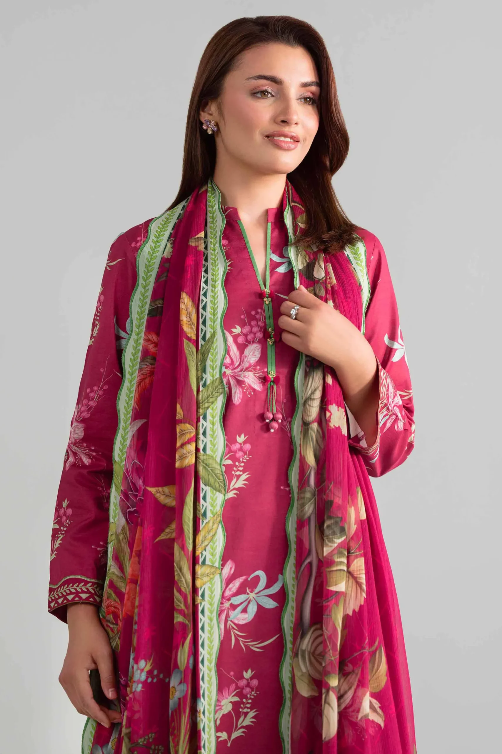 3 Piece - Digital Printed Suit - 42601904
