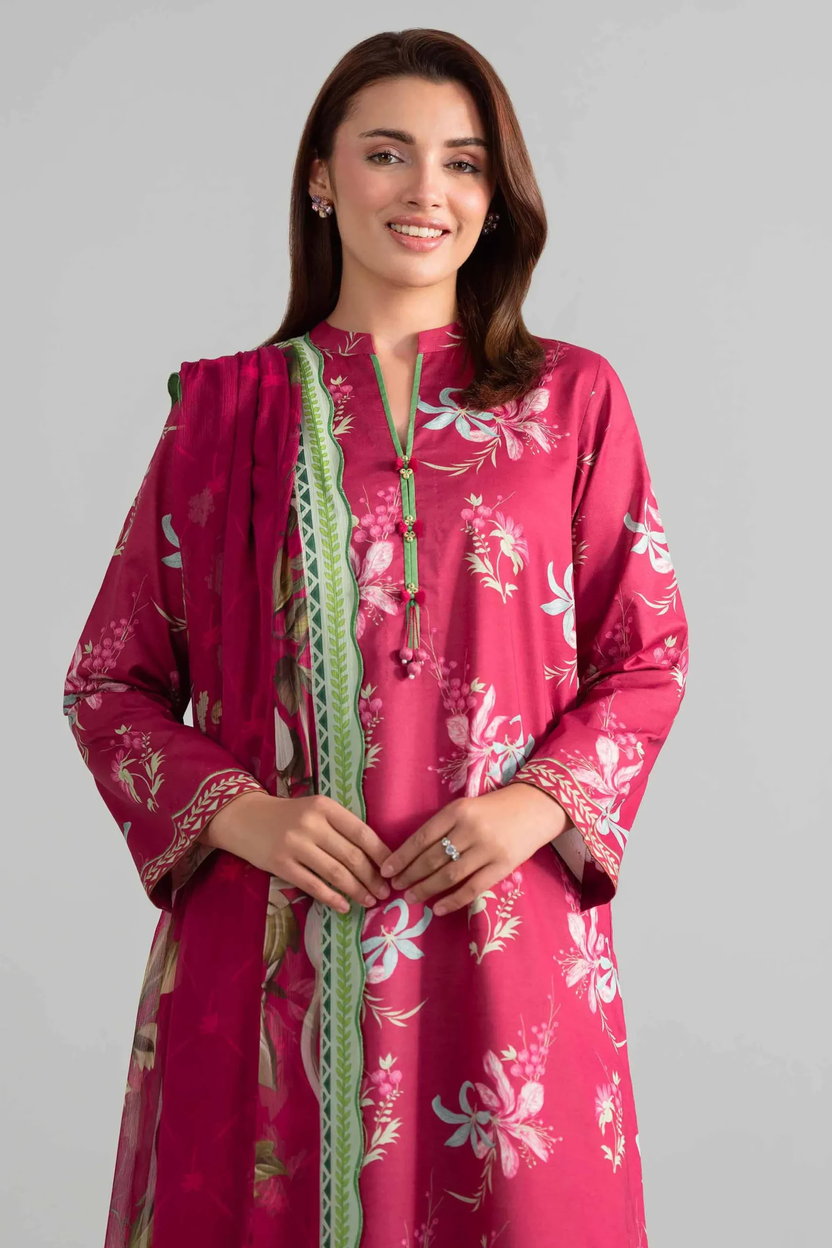 3 Piece - Digital Printed Suit - 42601904