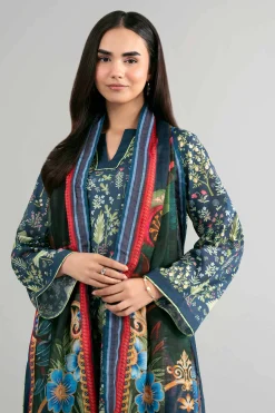 3 Piece - Digital Printed Suit - 42601495