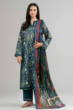 3 Piece - Digital Printed Suit - 42601495
