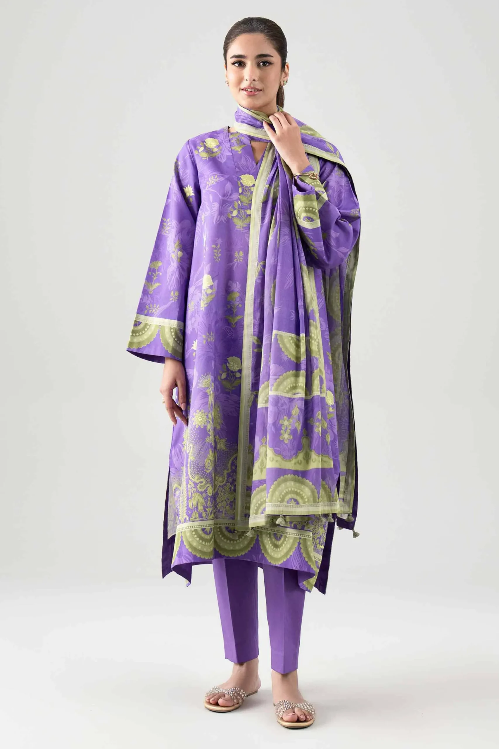 2 Piece - Digital Printed Suit - 42601006