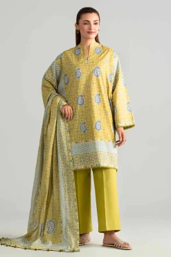 3 Piece - Digital Printed Suit - 42601852