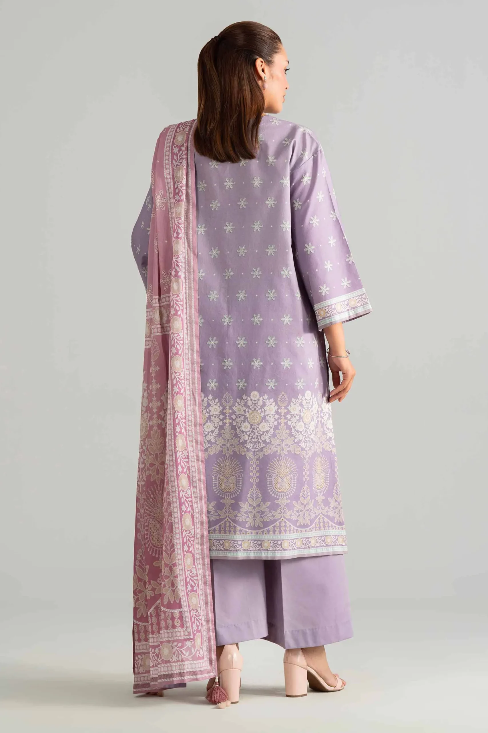 3 Piece - Digital Printed Suit - 42601851