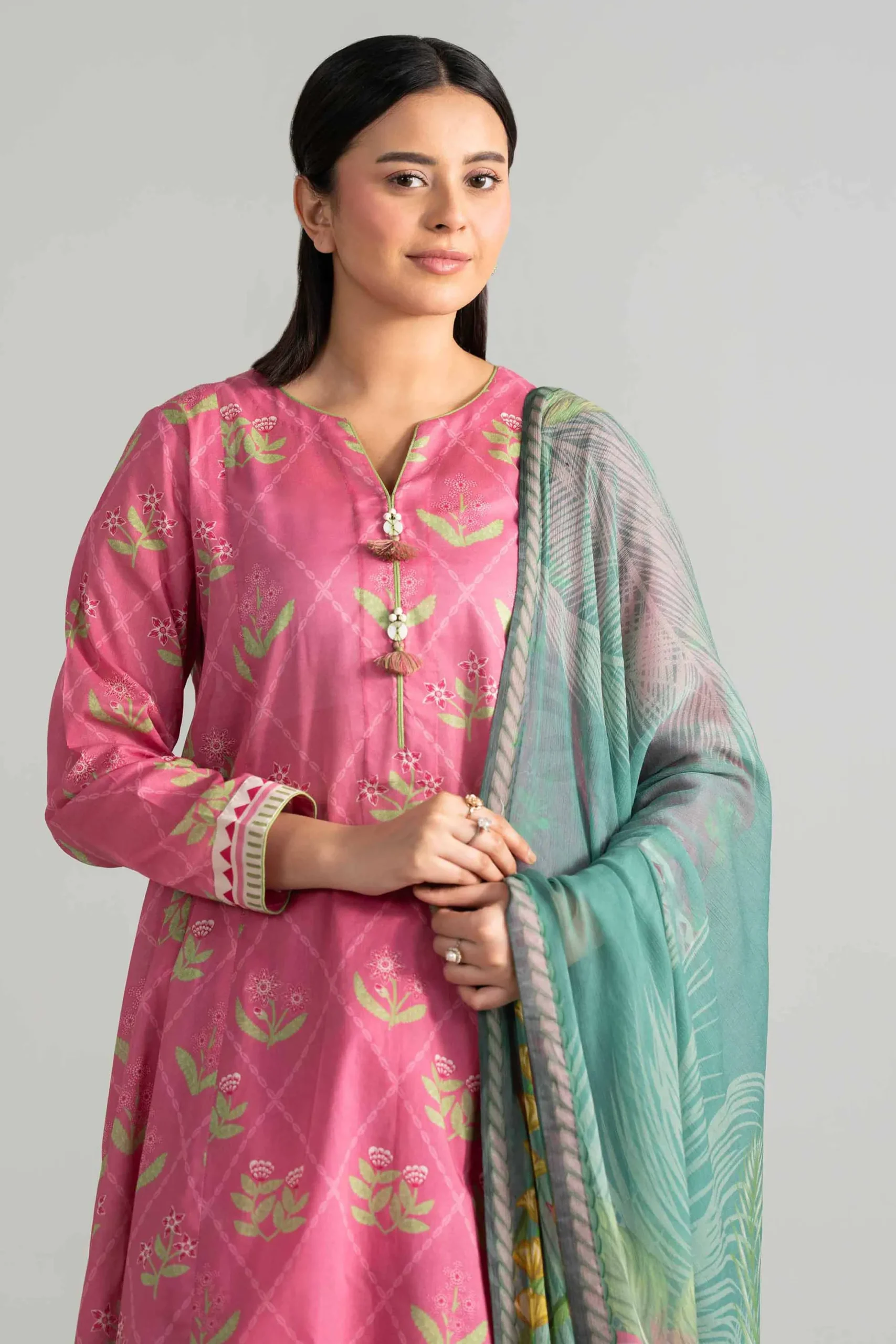 3 Piece - Digital Printed Suit - 42601907