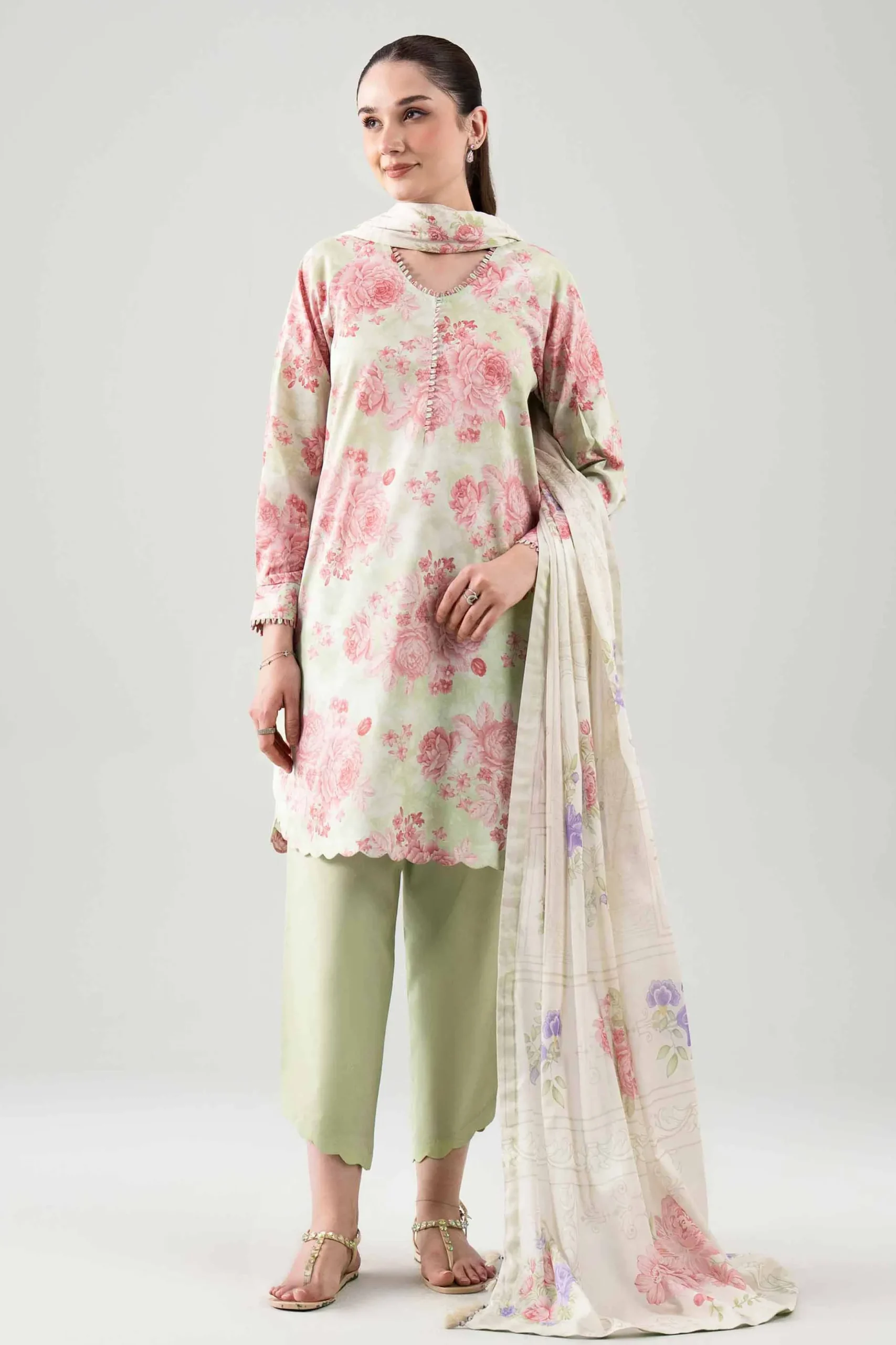 2 Piece - Digital Printed Suit - 42601003