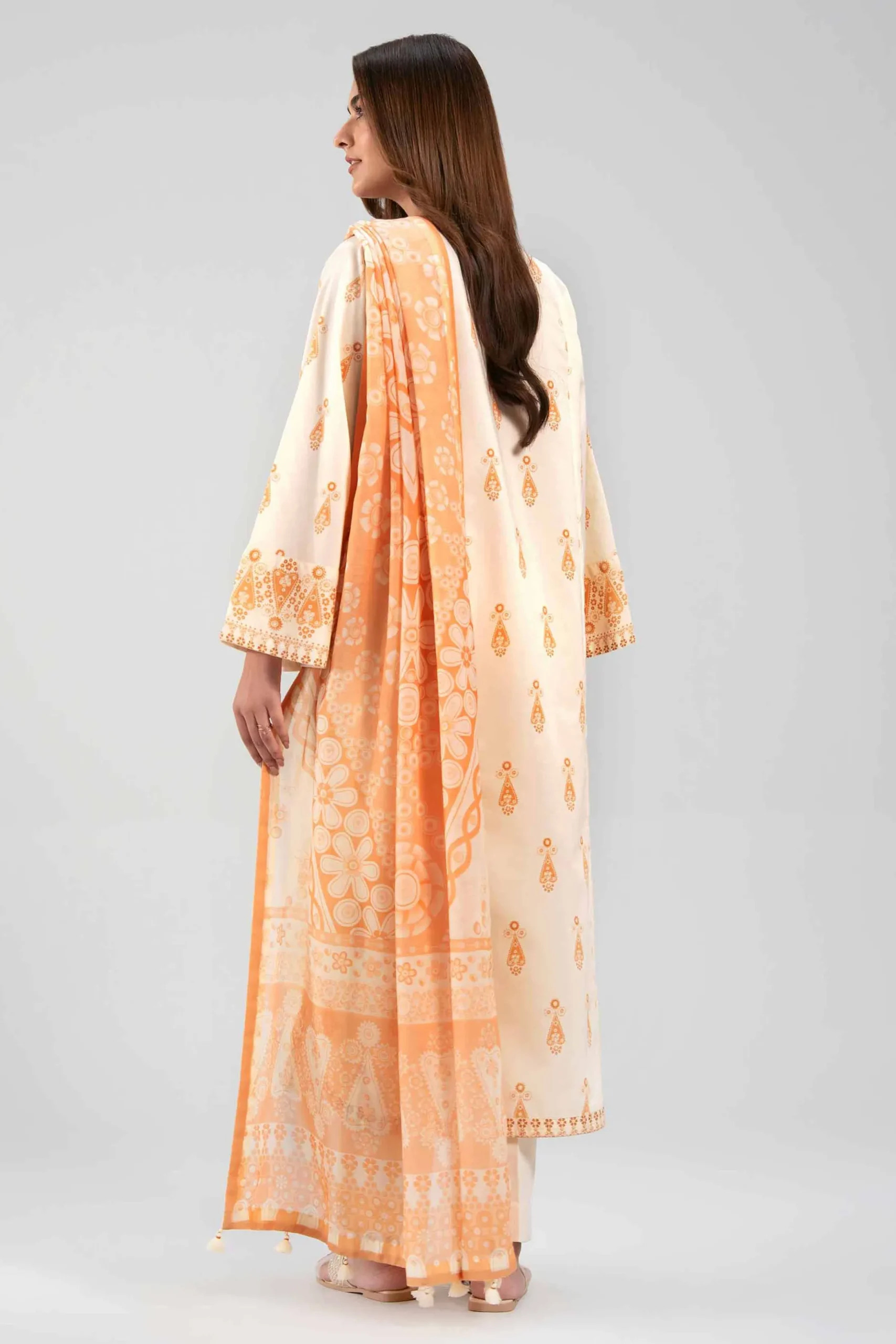3 Piece - Digital Printed Suit - 42601374