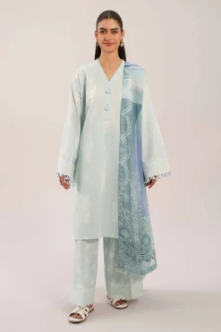 3 Piece - Digital Printed Suit - 42601258