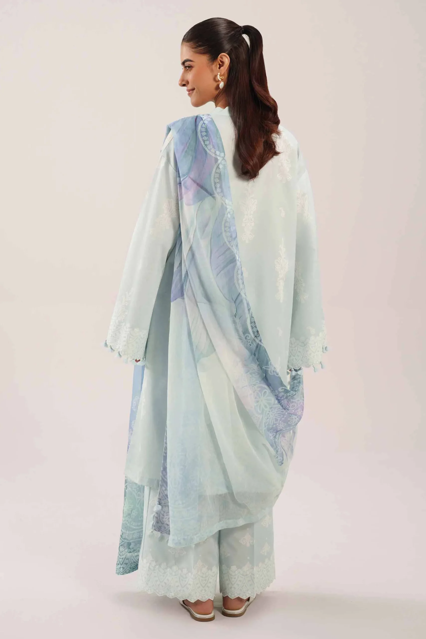 3 Piece - Digital Printed Suit - 42601258