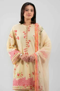 3 Piece - Digital Printed Suit - 42601155