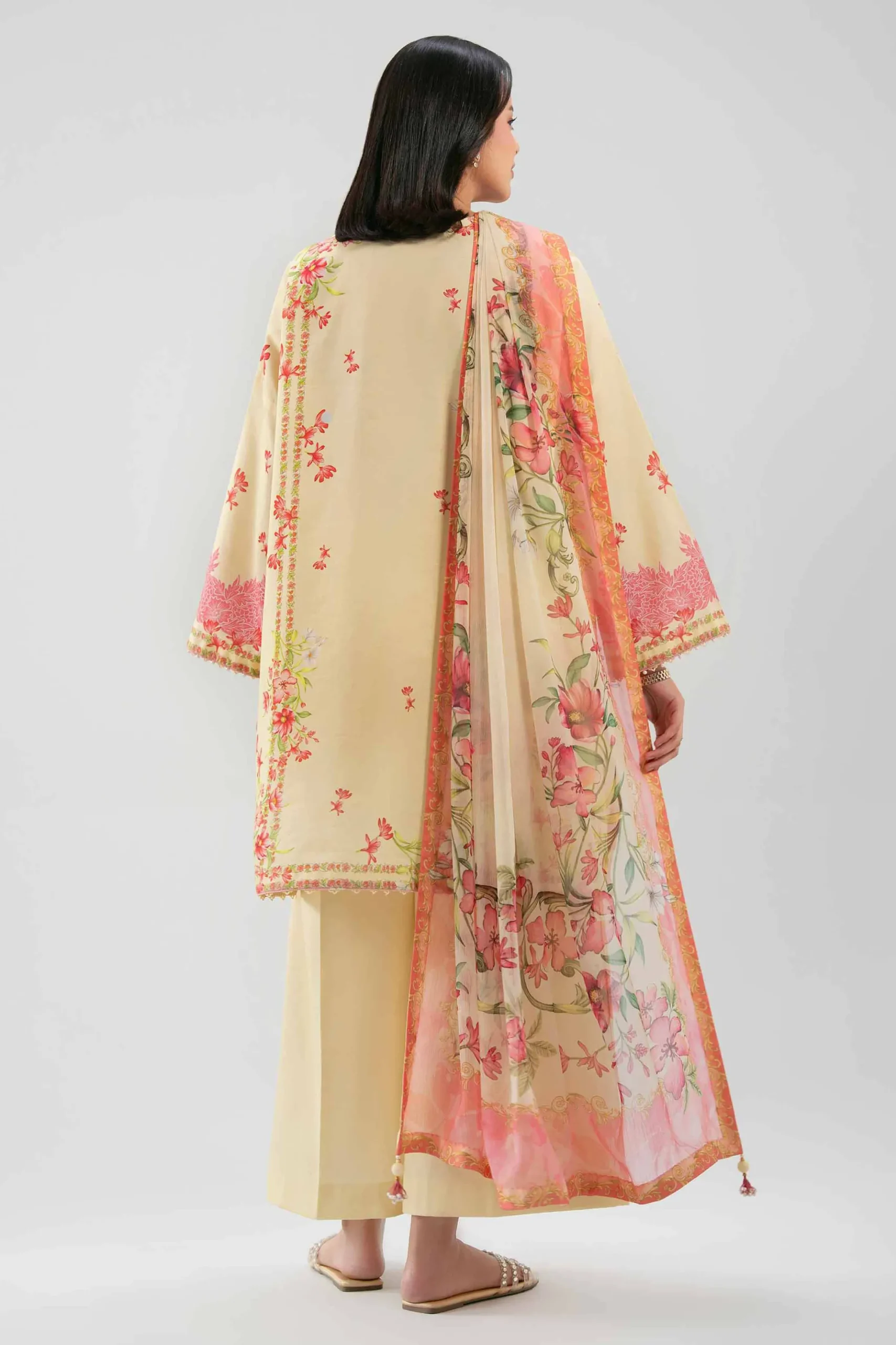 3 Piece - Digital Printed Suit - 42601155