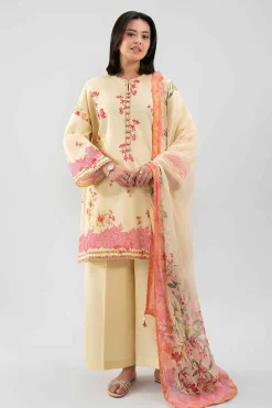3 Piece - Digital Printed Suit - 42601155