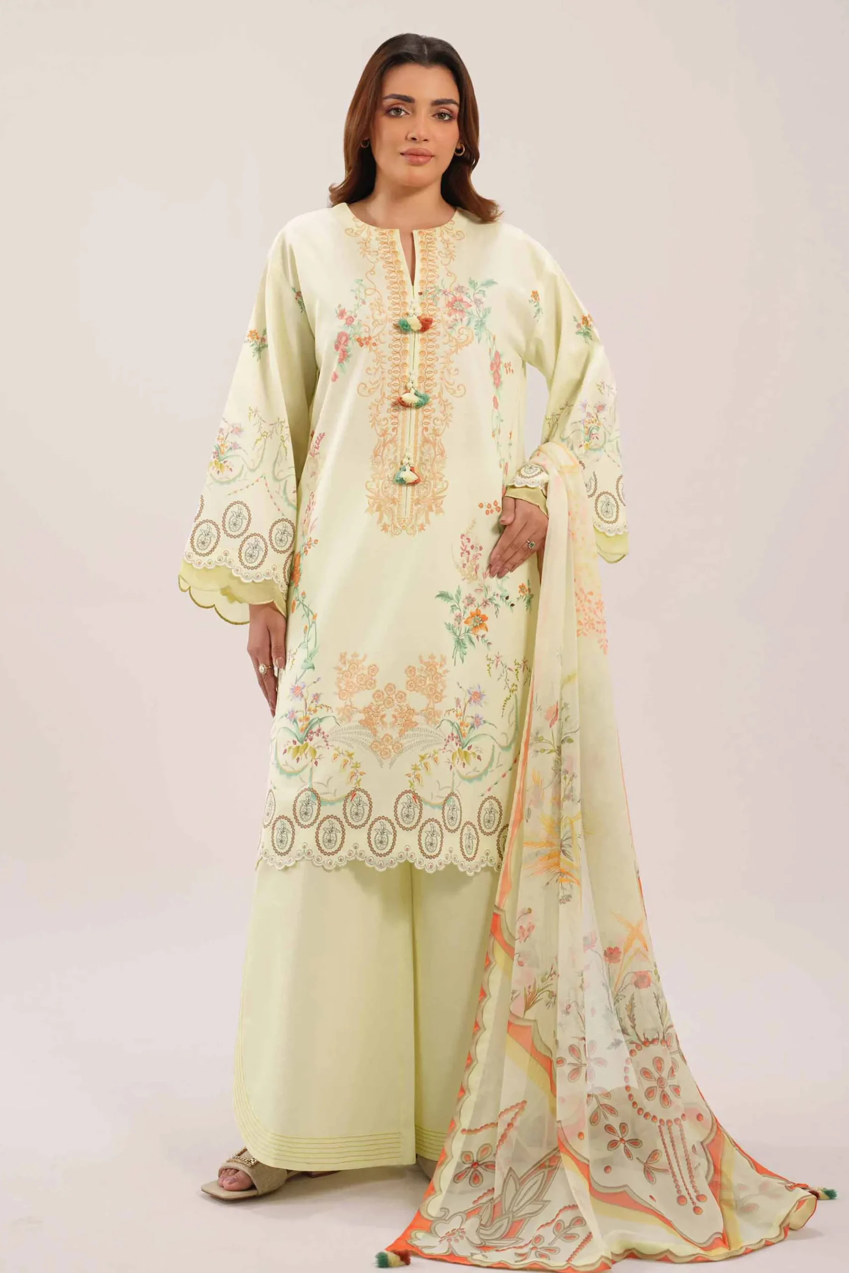 3 Piece - Digital Printed Suit - 42601151
