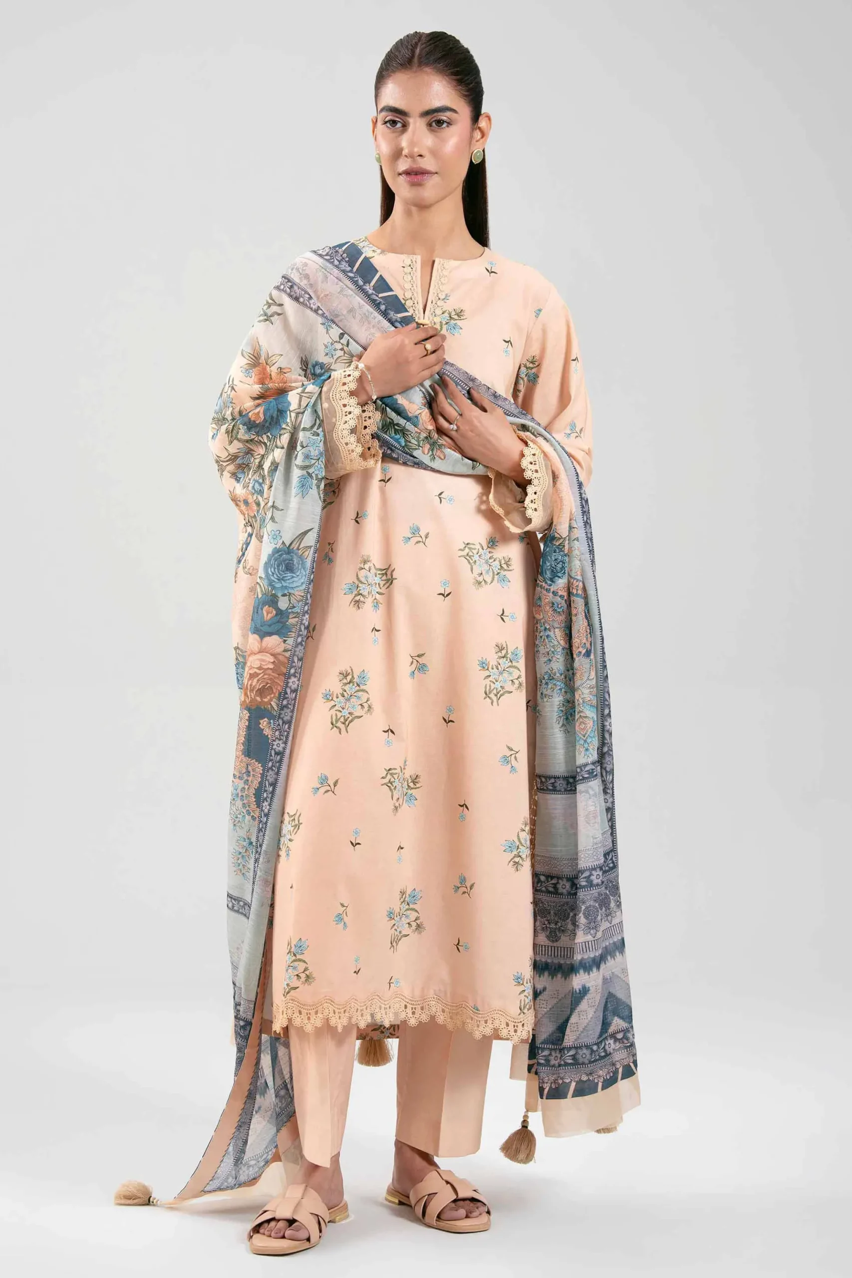 3 Piece - Digital Printed Suit - 42502865