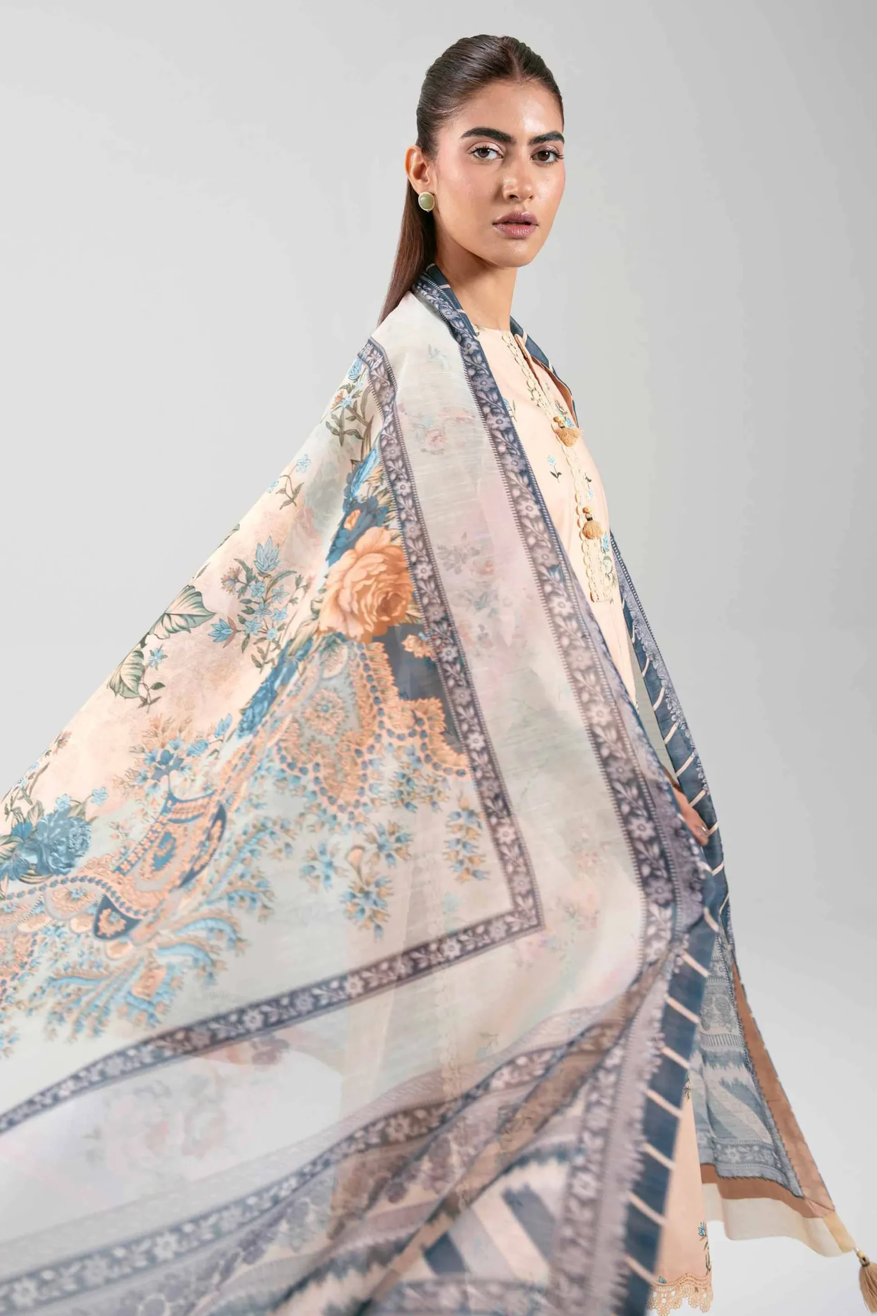 3 Piece - Digital Printed Suit - 42502865