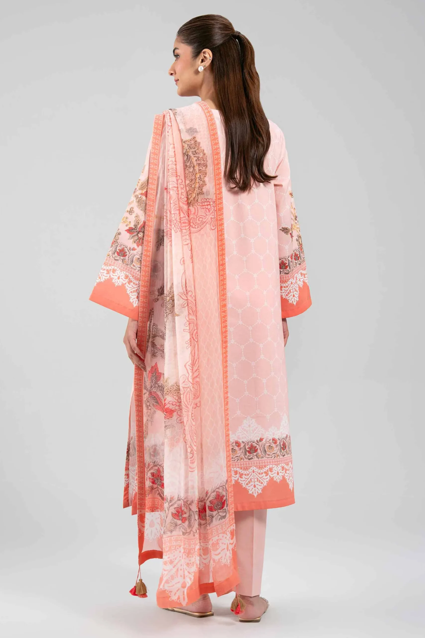 3 Piece - Digital Printed Suit - 42601245
