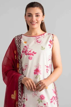 3 Piece - Digital Printed Suit - 42601908