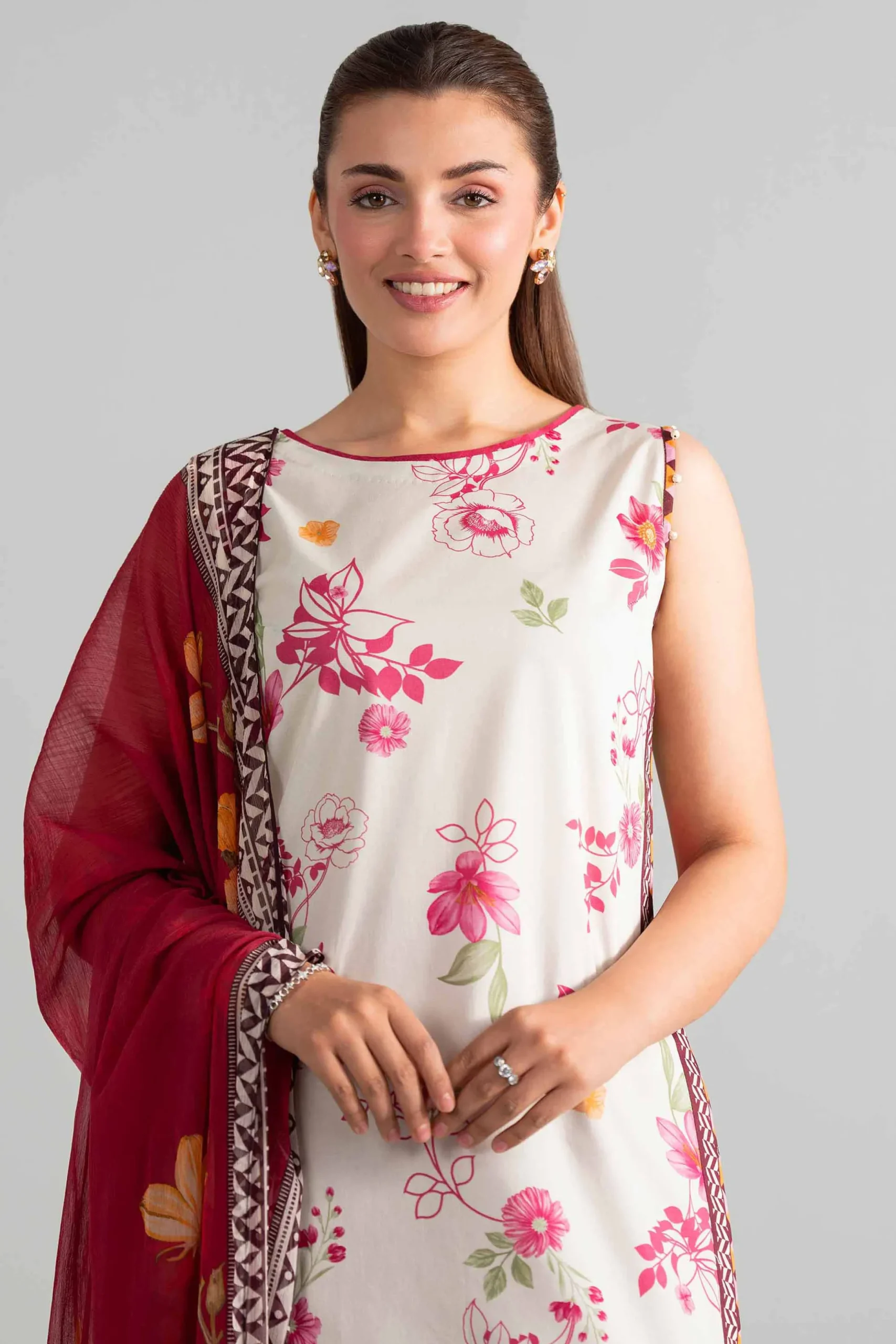 3 Piece - Digital Printed Suit - 42601908