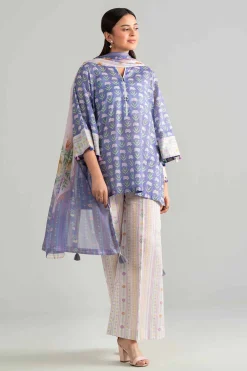 3 Piece - Digital Printed Suit - 42601898