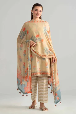 3 Piece - Digital Printed Suit - 42601906