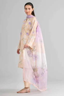 3 Piece - Digital Printed Suit - 42601762