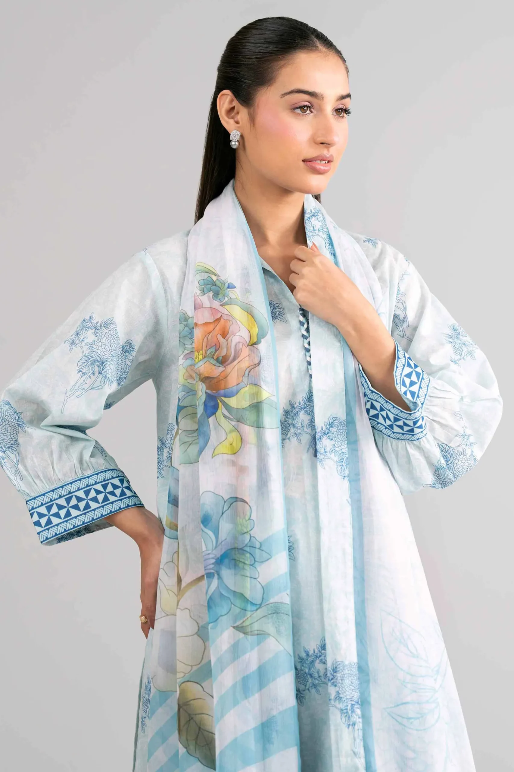 3 Piece - Digital Printed Suit - 42601760