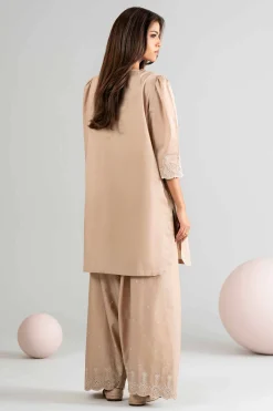 1 Piece - Dyed Embroidered Loose Fabric - 42602507