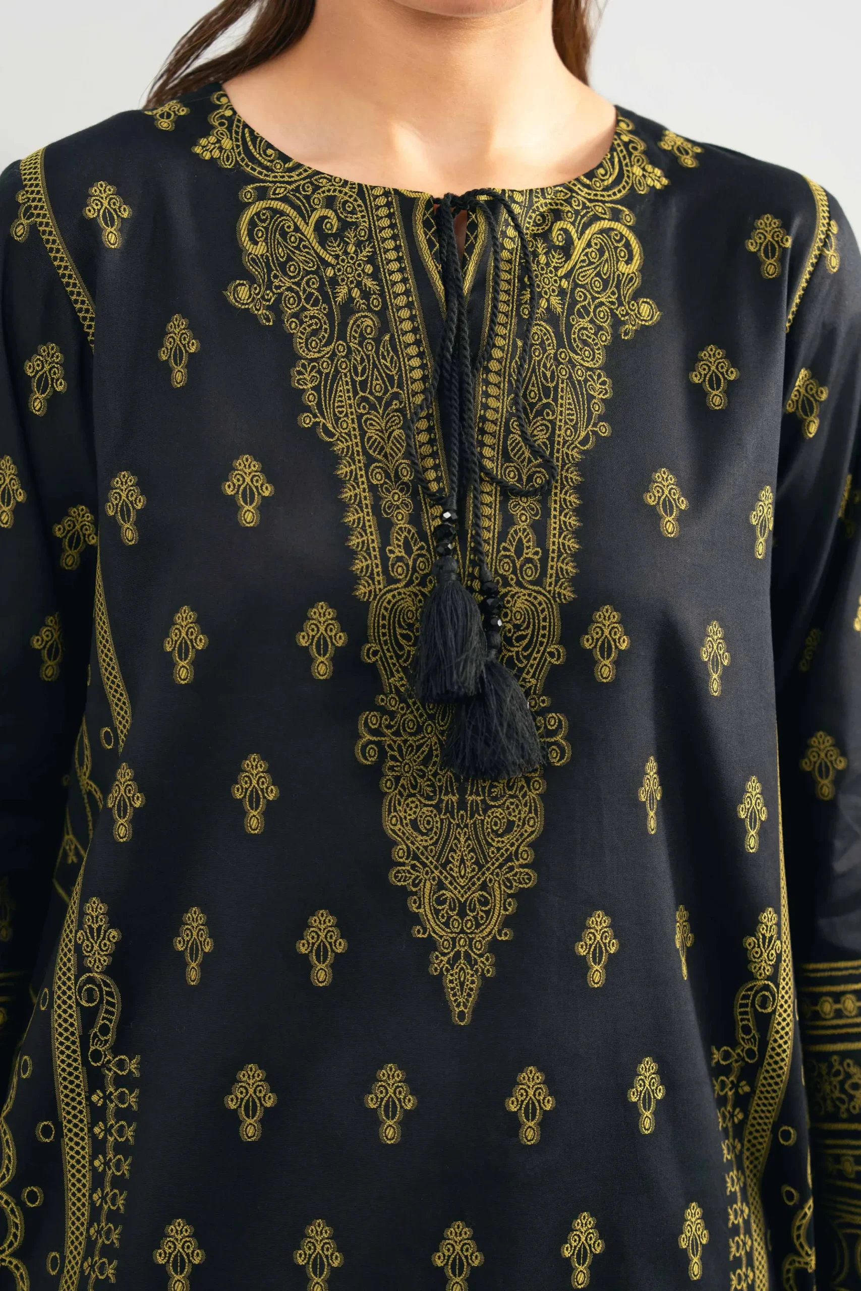 3 Piece - Dyed Jacquard Suit - 42502039