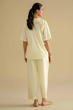 2 Piece - Embroidered Loungewear - KLS26-06