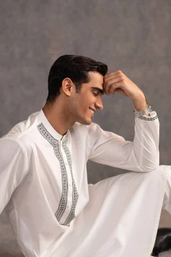 2 Piece - Embroidered Naqsh Suit - KNS25-06