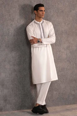 2 Piece - Embroidered Naqsh Suit - KNS25-06