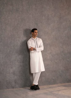 2 Piece - Embroidered Naqsh Suit - KNS25-06
