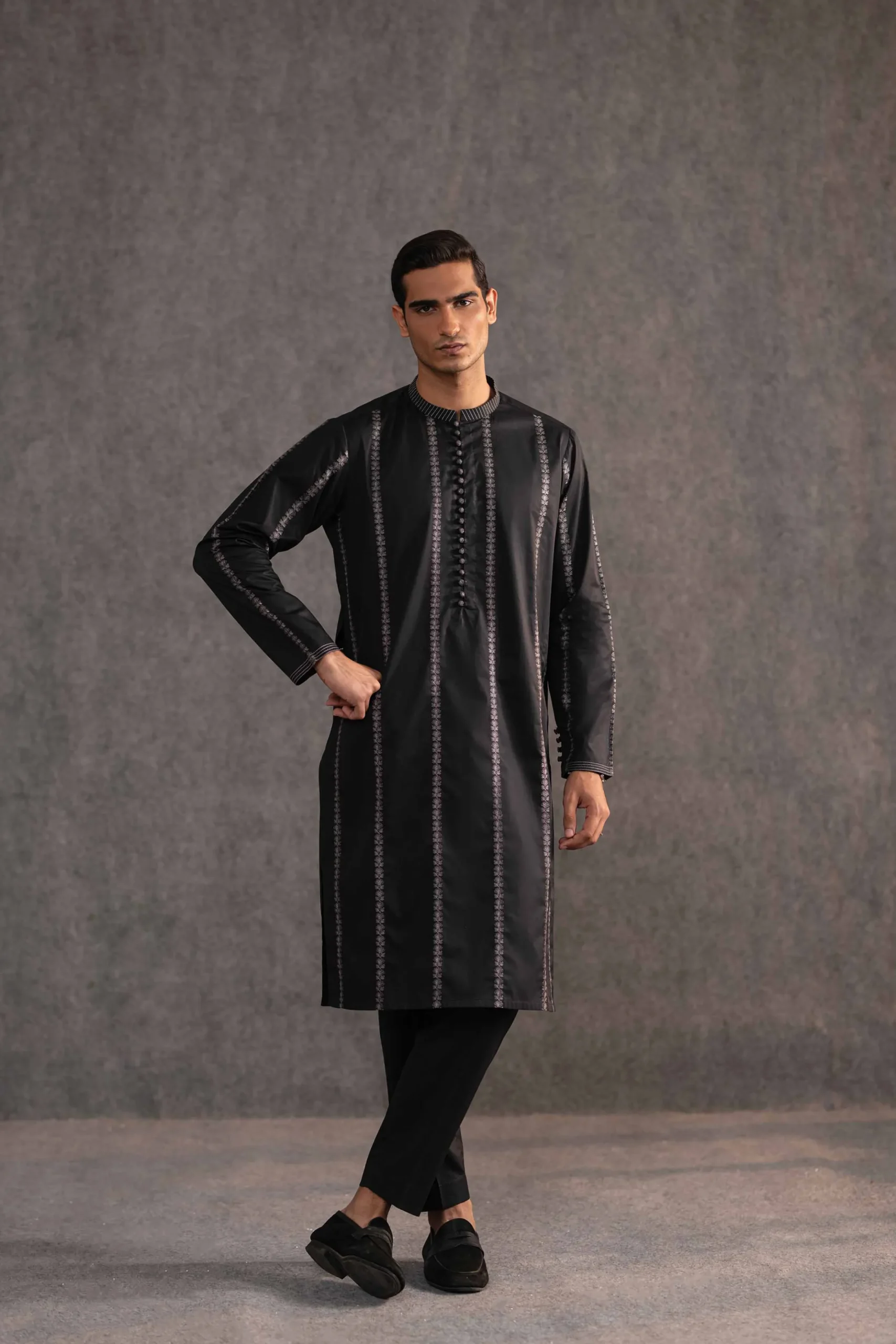 2 Piece - Embroidered Naqsh Suit - KNS25-03