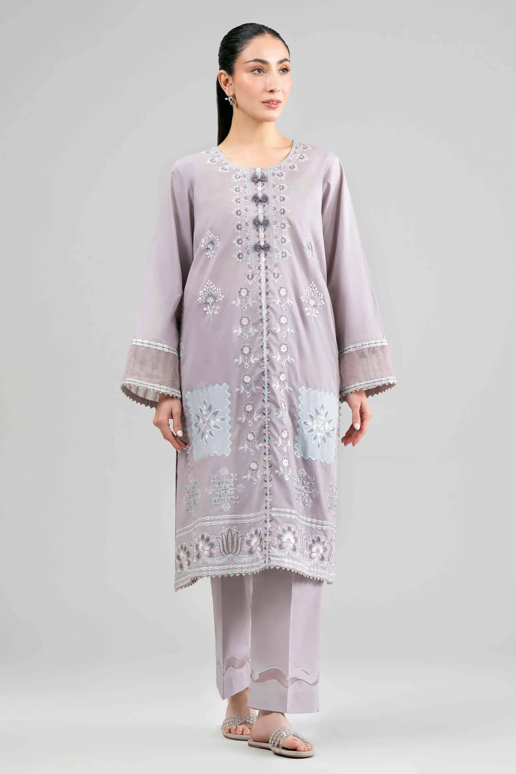 2 Piece - Embroidered Suit - 42601430